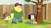 Big City Greens – L-R: Cricket Green, Bill Green, Tilly Green
