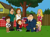 American Dad! – v.r.), Francine (r.)