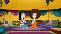 American Dad! – Hayley (l.); Roger (r.)
