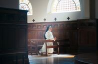Woran wir glauben – Schwester Laure ist Nonne im Kloster der Augustinerinnen der Barmherzigkeit Jesu in Malestroit in der Bretagne, Frankreich.