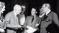 Richard Strauss - Skizze eines Lebens – Komponist Richard Strauss "Die Liebe der Danae" Hans Hotter, Regisseur Rudolf Hartmann und Dirigent Clemens Krauss.