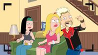 American Dad! – L-R: Hayley, Francine, Jeff