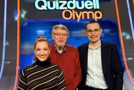 Quizduell-Olymp – Quizduell-Olymp: Marie-Louise Finck (l.), Prof. Eckhard Freise (M.) und Thorsten Zirkel (r.)