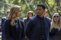 Nancy Drew – Nancy Drew -- "The Haunted Ring" -- Image Number: NCD104a_0126b.jpg -- Pictured (L-R): Kennedy McMann as Nancy and Tunji Kasim as Nick -- Photo: Dean Buscher/The CW --