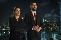 FBI: Special Crime Unit – L-R: Maggie Bell (Missy Peregrym); Omar Adom Zidan (Zeeko Zaki)