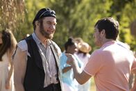 Future Man – Abraham Lincoln (Nick Wyman, l.); Josh Futturman (Josh Hutcherson, r.)