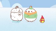 Molang – Molang und Piu Piu sind in Tibet. Sie wollen dort in den Bergen wandern, aber die Dorfbewohner warnen sie vor dem Yeti!