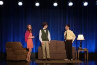 The Goldbergs – L-R: Brea Bee (Sadie Stanley), Matthew Schernecke (Augie Isaac), Adam Goldberg (Sean Giambrone)