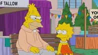 Die Simpsons – Grampa (l.); Lisa (r.)