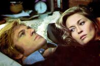 Robert Redford – Robert Redford und Faye Dunaway in dem US-amerikanischen Politthriller "Die drei Tage des Condor" von Sydney Pollack aus dem Jahr 1975