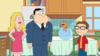 American Dad! – L-R: Francine, Stan, Klaus, Steve