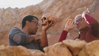 Katastrophen der Erdgeschichte – Prof. Abdeljalil (l.) und Prof. Abdelouahed Ben-Ncer (r.)