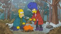 Die Simpsons – Homer (l.); Marge (r.)