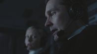 Mayday - Alarm im Cockpit – REENACTMENT - The Captain (played by Tim Funnell) and First Officer (played by Merle Newell) of LogainAir Flight BE-6780 react to the ever-changing situation surrounding them. (Cineflix 2020/James Griffith)