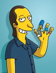 Die Simpsons – (20. Staffel) - Der ehemalige Produzent der Simpsons: David Mirkin ganz in Gelb