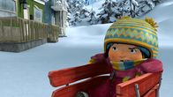 Snowsnaps' Winterspiele – Kiki gefällt die Rolle als Prinzessin gar nicht.