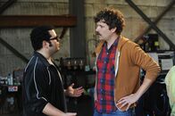 The Comedians – Josh Gad (l.); Dan Gill (r.)