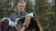 Outlander – Outlander Staffel 6 Folge 7 Ein tragisches Ende: Sam Heughan als Jamie Fraser, Jessica Reynolds als Malva Christie