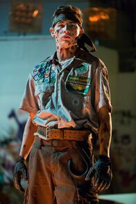 Scouts vs. Zombies - Handbuch zur Zombie-Apokalypse – Im Visier äußerst hungriger Untoter: Ben (Tye Sheridan) ...