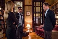 Elementary – (v.l.n.r.) Joan Watson (Lucy Liu); Detective Marcus Bell (Jon Michael Hill); Sherlock Holmes (Jonny Lee Miller)
