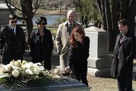 Unforgettable – Untitled Ed Redlich/John Bellucci Project (The Rememberer Poppy Montgomery (Carrie Wells), Michael Gaston (Mike Costello), Kevin Rankin (Roe Saunders), Dylan Walsh (Detective Al Burns), Daya Vaidya (Nina Inara) Photo: GIOVANNI RUFINO/CBS