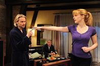 Sturm der Liebe – (v.l.n.r.) Michael (Erich Altenkopf); André (Joachim Lätsch); Rosalie (Natalie Alison)