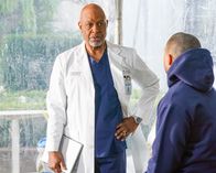Grey's Anatomy – James Pickens Jr. (Dr. Richard Webber), Jesse Williams (Dr. Jackson Avery).