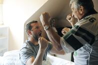 Silver Linings – L-R: Pat (Bradley Cooper), Pat Sr. (Robert De Niro)