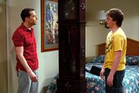 Two and a Half Men – Gemeinsam mit seinem Sohn Jake (Angus T. Jones, r.) macht sich Alan (Jon Cryer, l.) auf die lange Fahrt nach Sacramento, um die geerbte Uhr abzuholen. Er hofft, seinem Sohn während der Fahrt näher zu kommen, doch er muss einsehen, dass Jake eher an Essen, Fernsehen und Autos interessiert ist als sich mit seinem Vater zu unterhalten ...