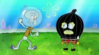 SpongeBob Schwammkopf – L-R: Squidward, SpongeBob