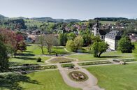 Herrliches Hessen – Blick auf Gersfeld in der Rhön.
