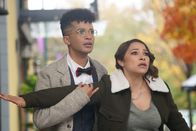 The Flash – Bart Allen (Jordan Fisher, l.); Nora West-Allen (Jessica Parker Kennedy, r.)
