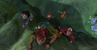 Peter Pan - Neue Abenteuer – Das Mädchenteam mit Tinker Bell, Wendy und Lily ist dem Jungenteam - Michael, Peter Pan und John - dicht auf den Fersen. Wer wird wohl gewinnen?