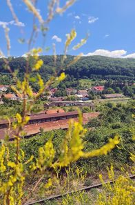 Auf alten Gleisen – Das Dorf Anina (deutscher Name Steierdorf) ist die Endstation der Strecke. Als sie in den 1860er Jahren erbaut wurde, gehörte das Gebiet zum Österreichisch-Ungarischen Kaiserreich.