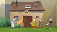 Geronimo Stilton – Die entsprungene Giraffe schliesst enge Freundschaft mit Effeff.