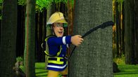Feuerwehrmann Sam – Moose und Tom haben sich in den Seilen verheddert.