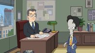 American Dad! – L-R: Mr. Buckley, Roger