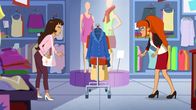 Power Sisters – Mama Sandrine und die Mutter von Wendys Erzfeindin Rachel wollen beide nur diese eine Jeansjacke. Wer ist schneller?