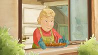 Lieselotte – Die Bäuerin hat einen köstlich duftenden Apfelkuchen gebacken.