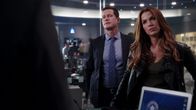 Unforgettable – L-R: Dylan Walsh (Det. Al Burns) & Poppy Montgomery (Carrie Wells)
