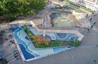 Visionen bauen – Der multifunktionale Watersquare ist ein gern besuchter Freizeitplatz und gleichzeitig ein wichtiges Regenwasser-Auffangbecken im Herzen Rotterdams.