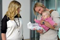 In aller Freundschaft – Zwischen Sarah Marquardt (Alexa Maria Surholt) und ihrem um einiges jüngeren Freund Felix Sonntag (Jochen Matschke) läuft es gerade nicht so gut. Erst hat Sarah ihn versetzt und als es ihr einfällt und sie sich entschuldigen will, hat Felix freudestrahlend ein Baby auf dem Arm. Sie macht ihm ziemlich unmissverständlich klar, dass es mit ihr an seiner Seite keine Familienplanung mehr geben wird.