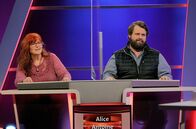 Meister des Alltags – Moderator Florian Weber stellt in seinem SWR Wissensquiz „Meister des Alltags“ die Alltagstauglichkeit seiner prominenten Kandidaten auf die Probe. v.li.: Alice Hoffmann und Antoine Monot Jr.