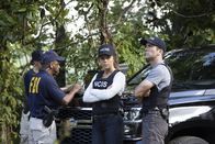 Navy CIS: New Orleans – L-R: Vanessa Ferlito as FBI Special Agent Tammy Gregorio and Lucas Black as Special Agent Christopher LaSalle