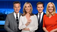 Zeit im Bild – L-R: Tarek Leitner, Nadja Bernhard, Tobias Pötzelsberger, Susanne Höggerl.