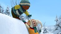 Snowsnaps' Winterspiele – Eigentlich gibt es keinen Grund, warum Jonas Sami helfen sollte.