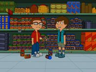 American Dad! – L-R: Steve, Snot