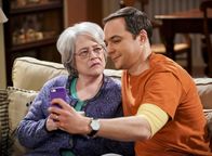 The Big Bang Theory – Kathy Bates (Mrs. Fowler), Jim Parsons (Sheldon Cooper).