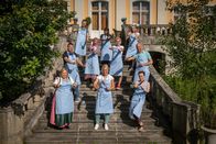 Das große Backen – (oben v.l.n.r.) Christoph; Shanya; Vanessa; (Mitte v.l.n.r.) Steve; Sara; Sylvia; Dirk; (unten v.l.n.r.) Barbara; Laura, Jennifer
