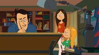Power Sisters – Durchbruch: Marines und Wendys Ideen inspirieren ihren Papa, der gleich den neuen Comic beginnt.